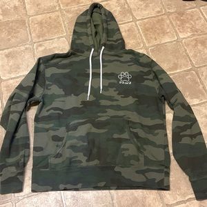Camouflage PAWZ hoodie